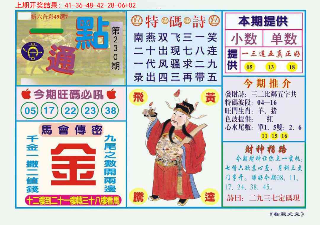 230期一点通[图]