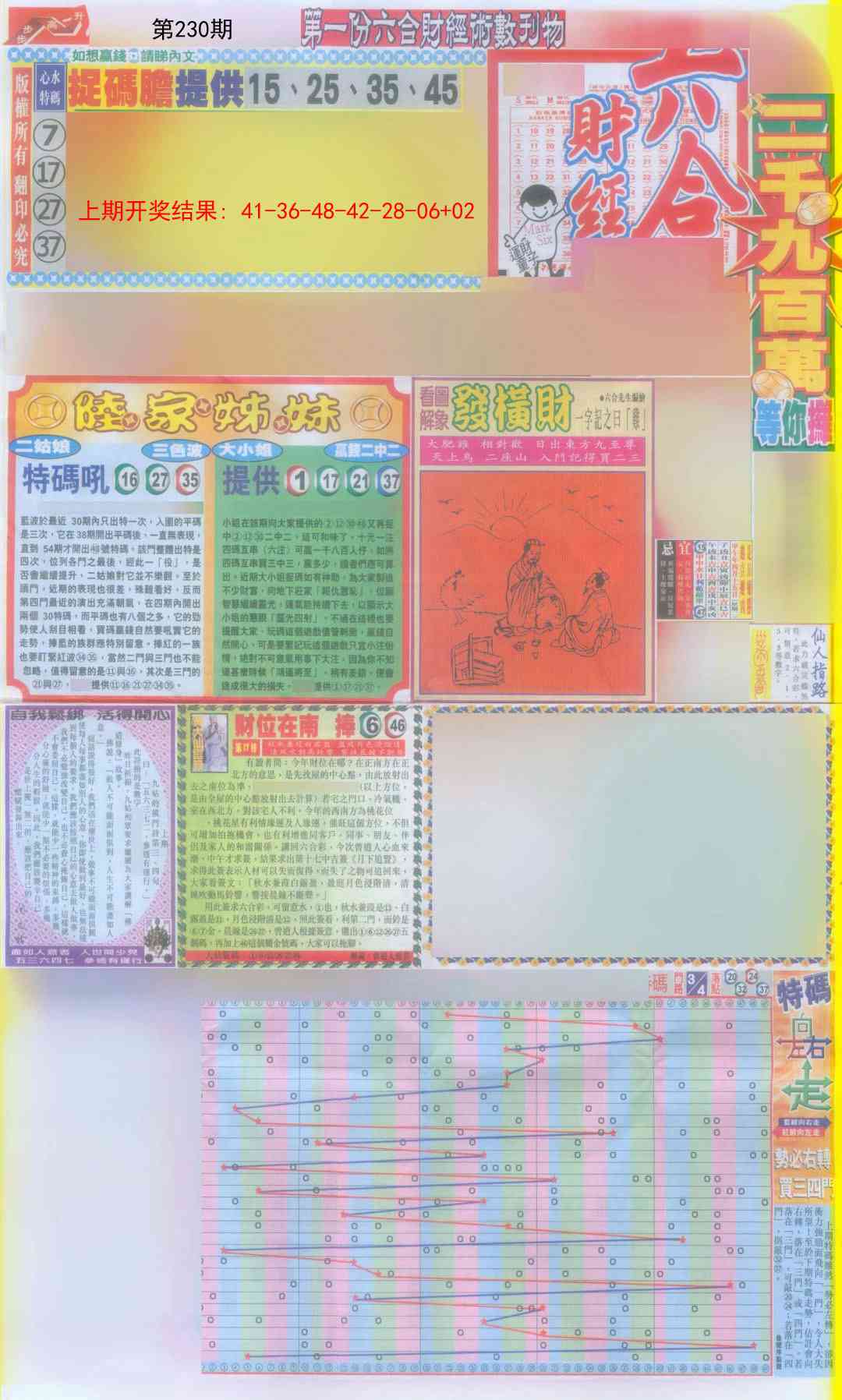 230期六合财经A加大版[图]