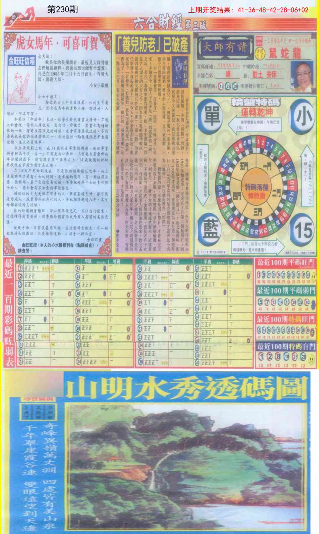 230期六合财经C加大版[图]