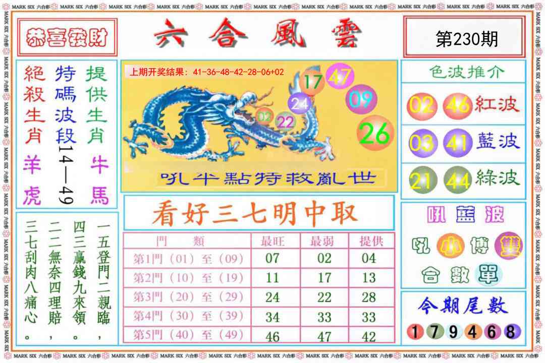 230期六合风云《另版》[图]