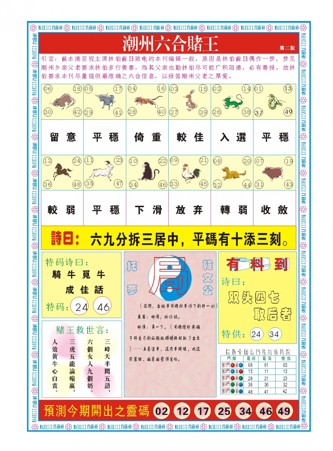 231期潮州六合赌王B[图]