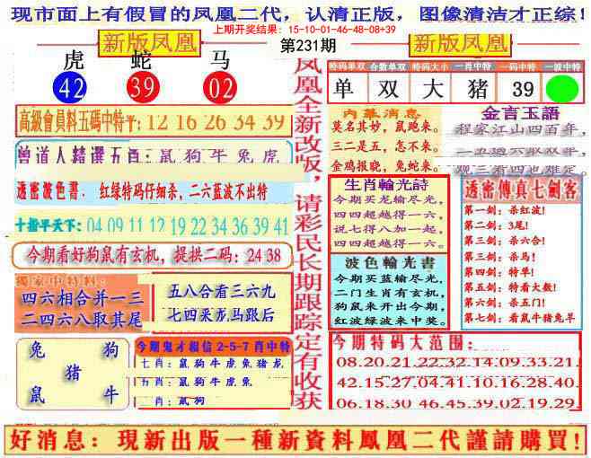 231期另二代凤凰报[图]