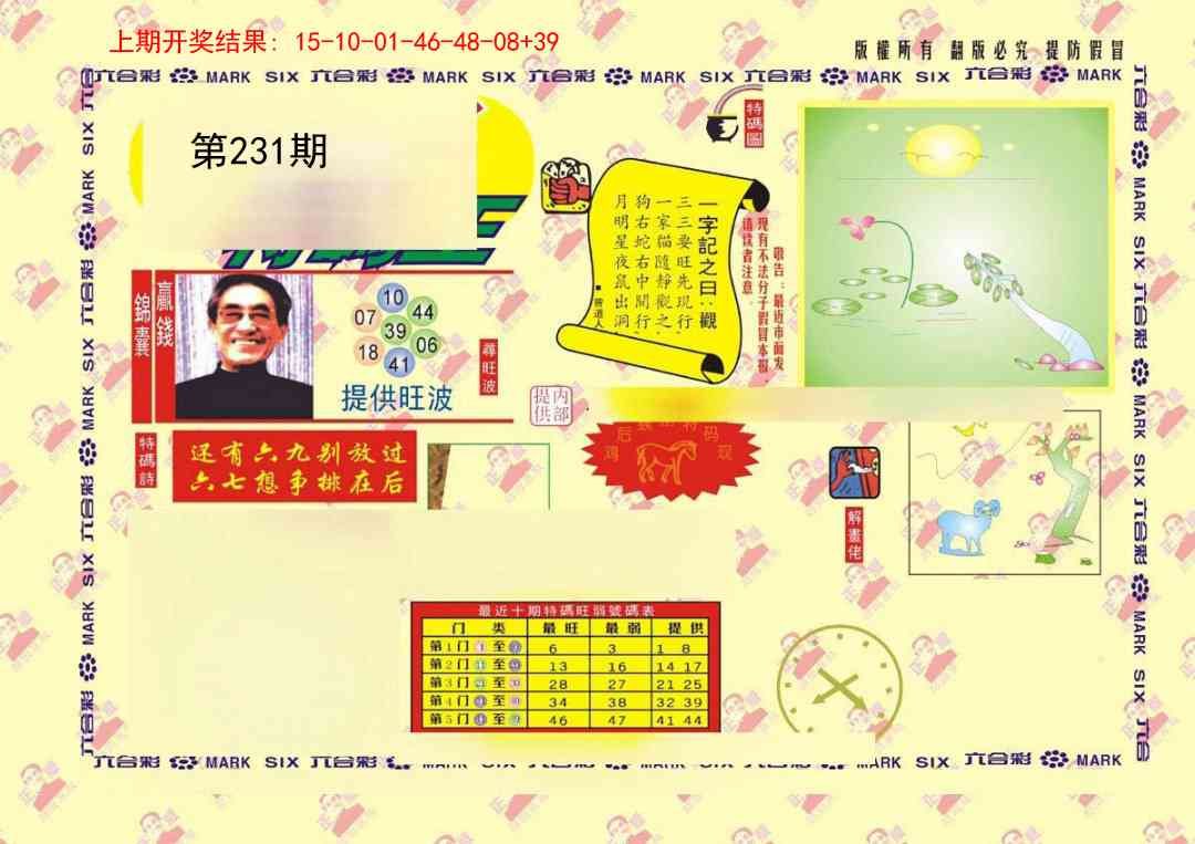 231期特码王[图]