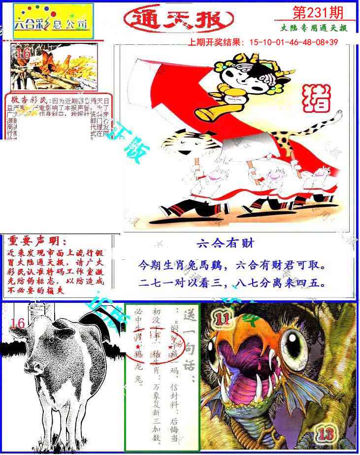 231期大陆通天报[图]
