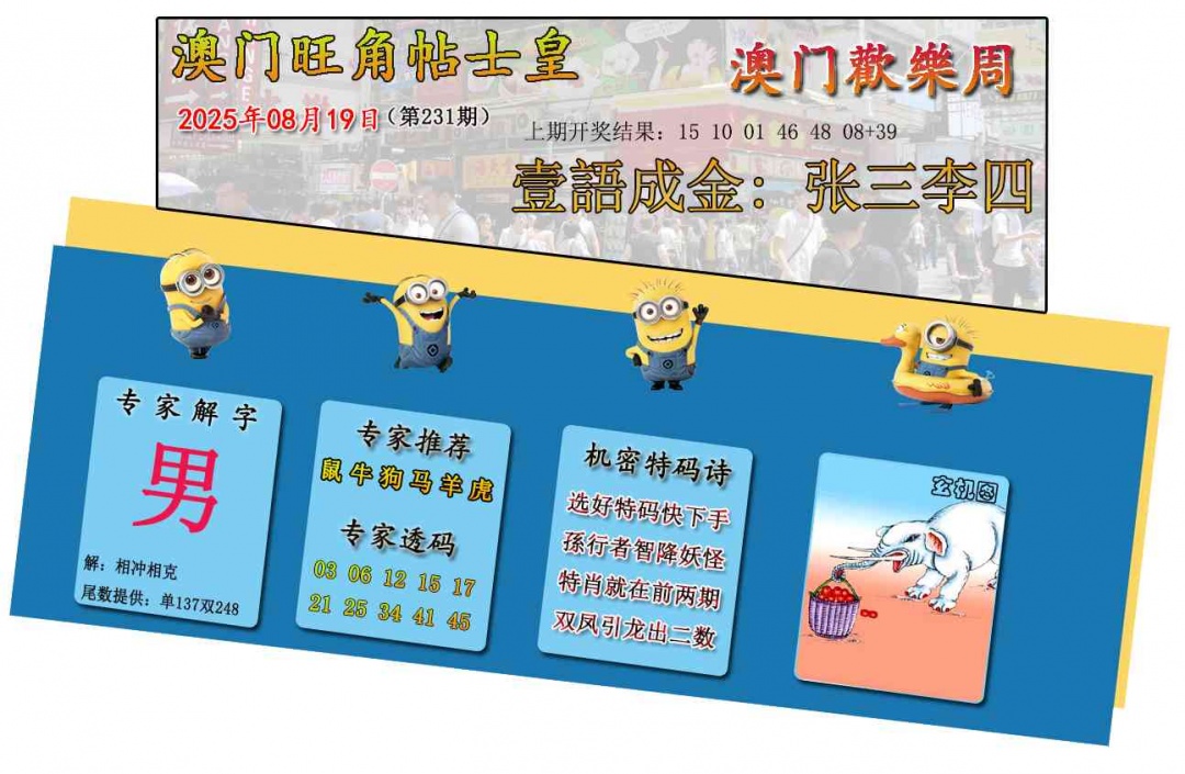 231期旺角贴士皇[图]