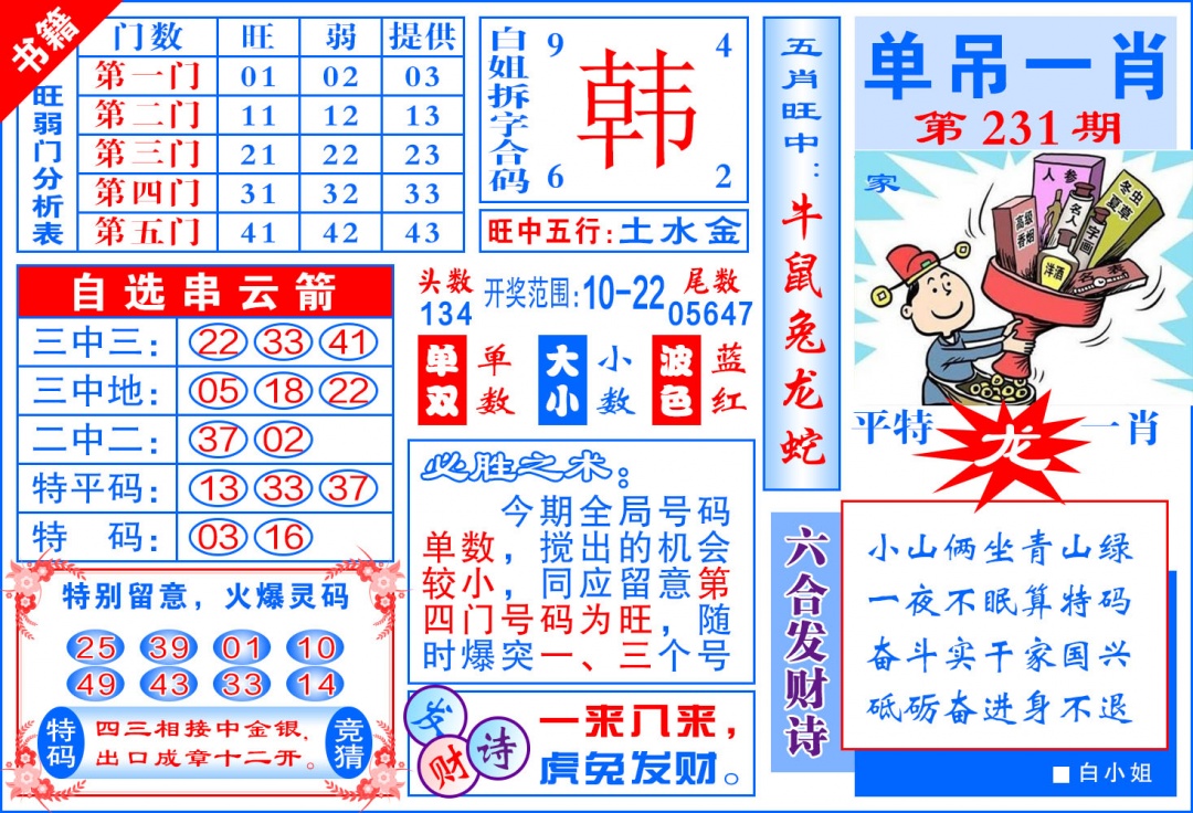 231期澳门单吊一肖[图]