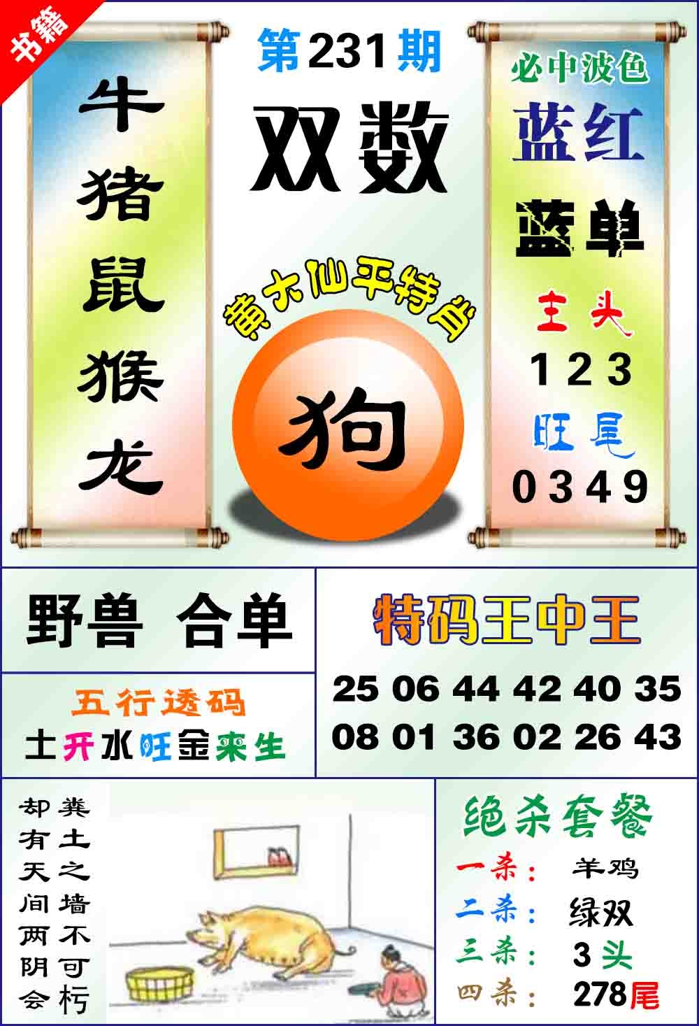 231期澳门平特王中正[图]