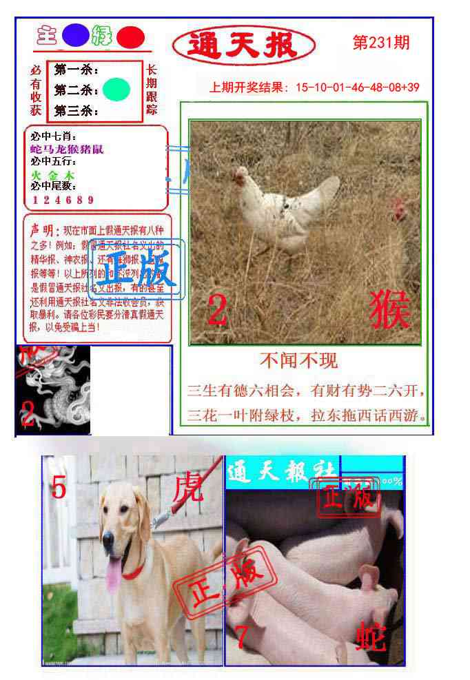 231期通天杀波图1[图]