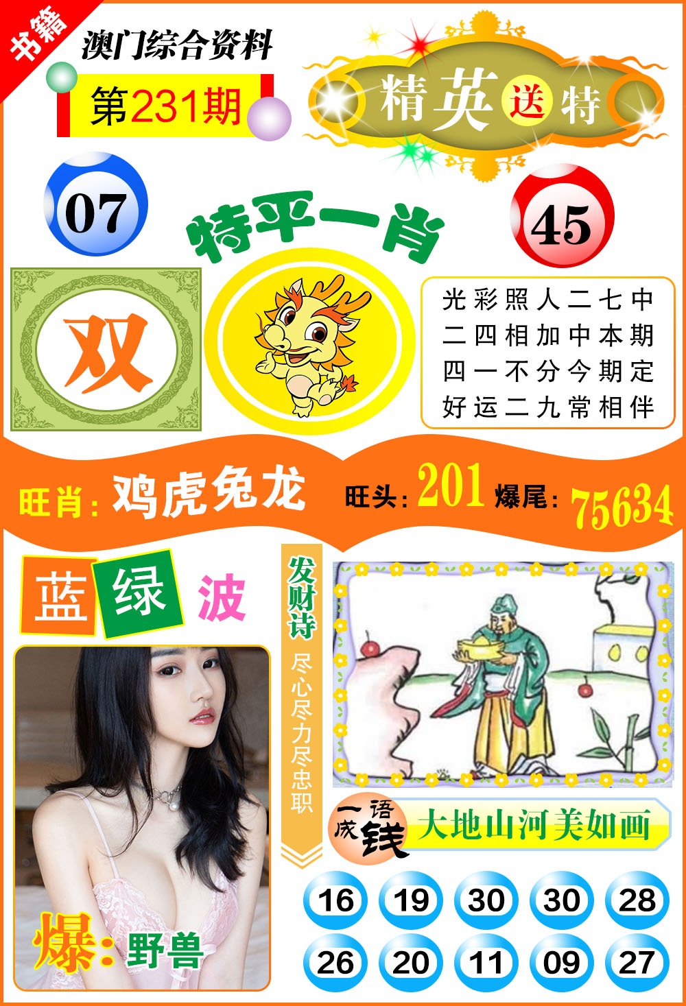 231期澳门综合资料[图]