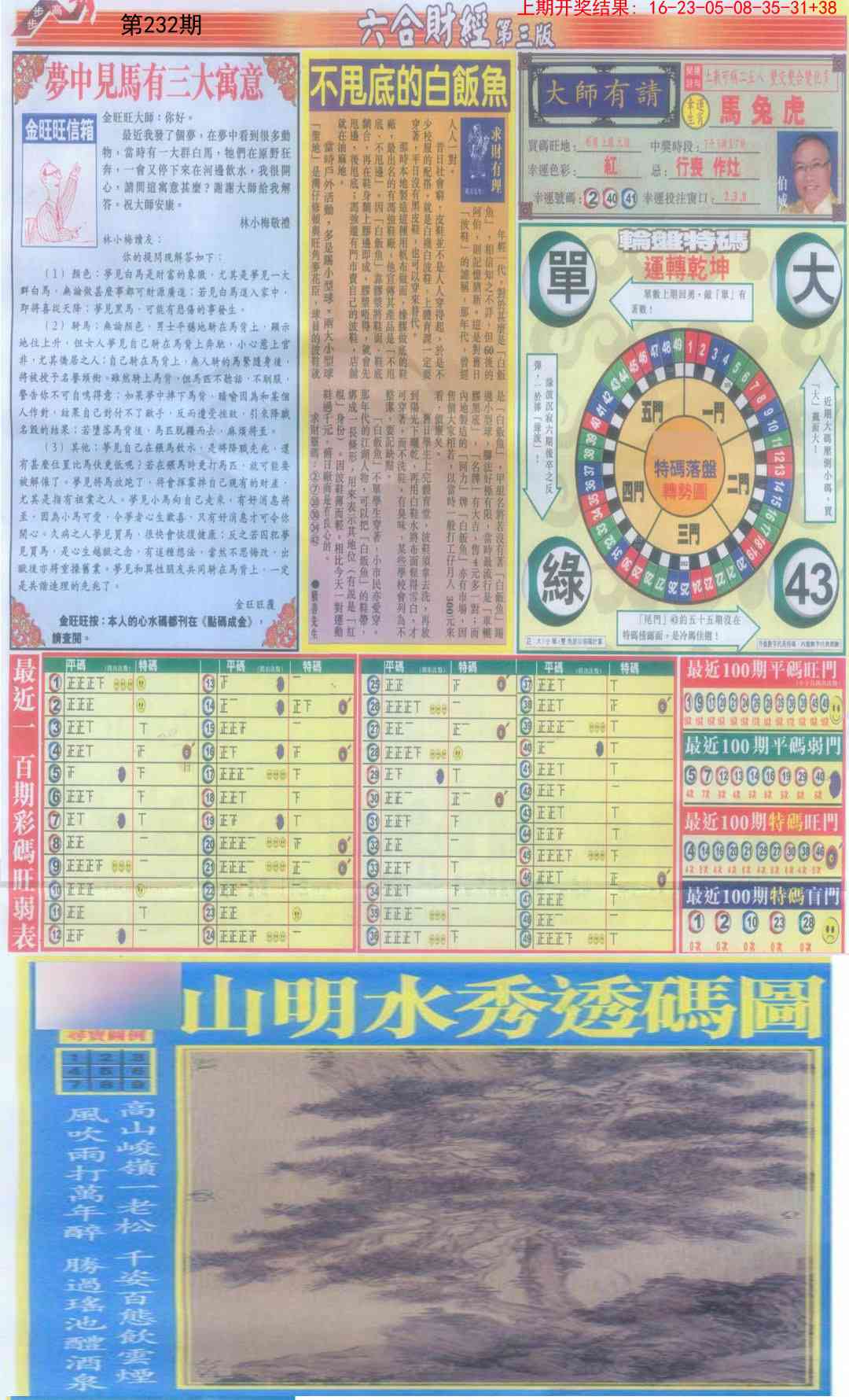 232期六合财经C加大版[图]