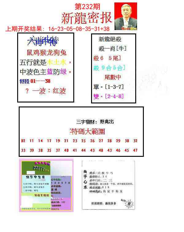 232期新龙密报[图]