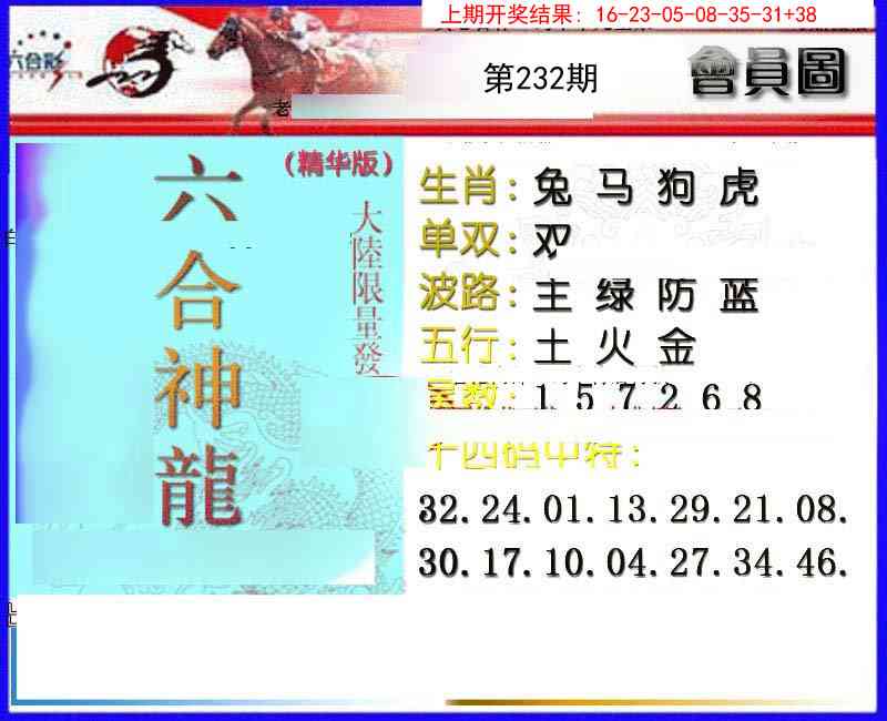232期六合神龙[图]