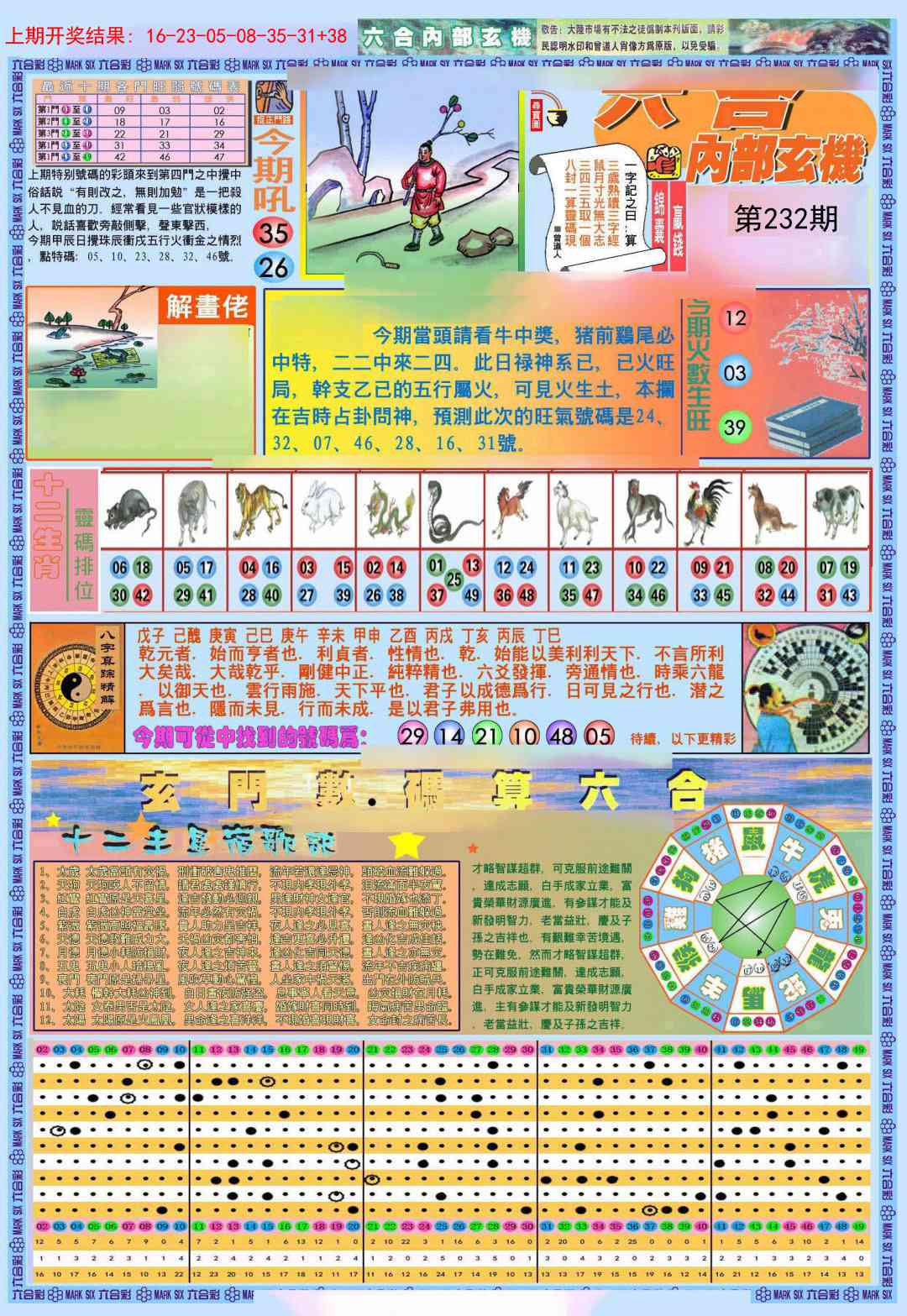 232期(新版)内部玄机A[图]