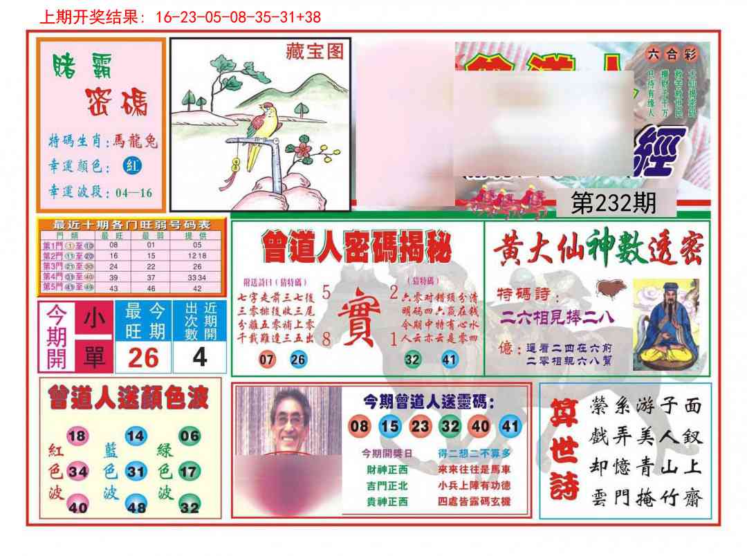 232期赢钱一经[图]