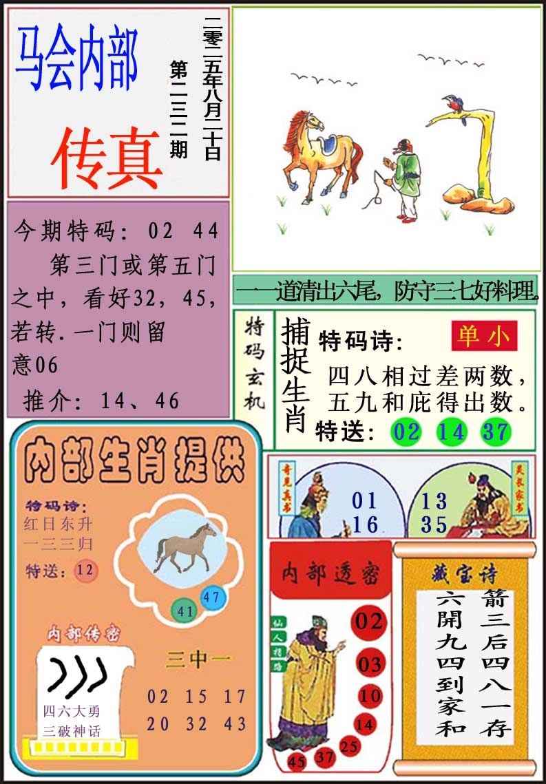 232期马会内部传真[图]