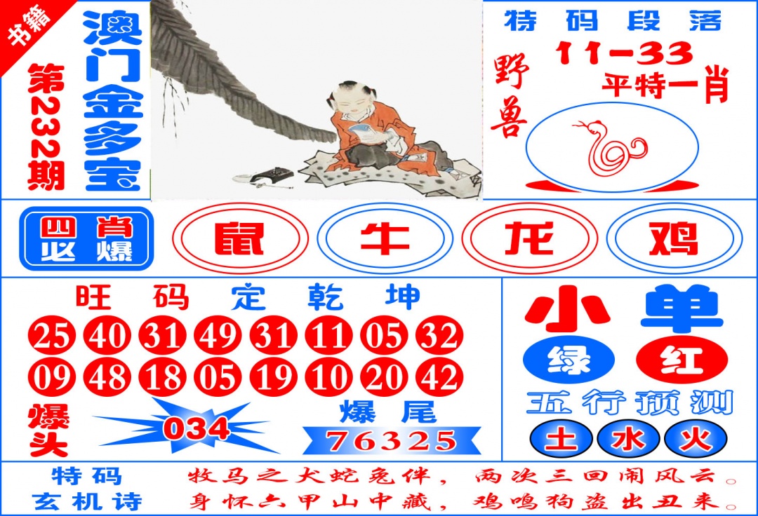232期澳门金元宝[图]