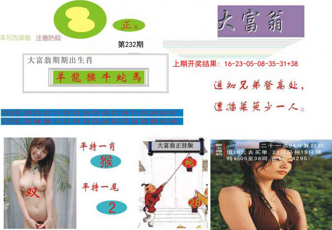 232期大富翁[图]