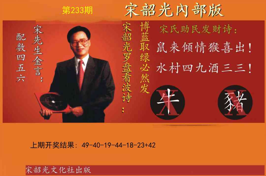 233期宋韶光内部版[图]