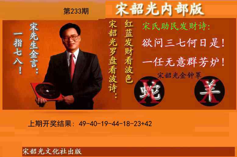 233期宋韶光内部版(另版)[图]