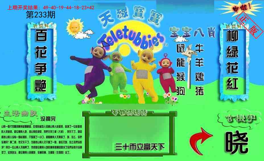 233期新天线宝宝(2006一版)[图]