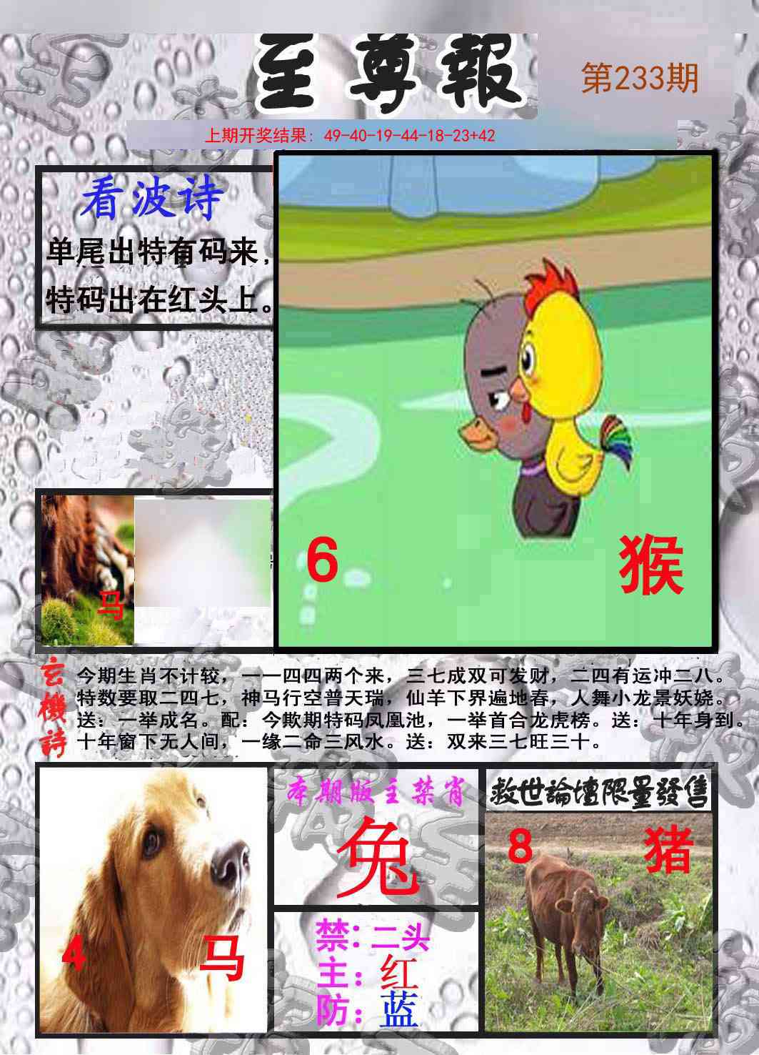 233期至尊报[图]