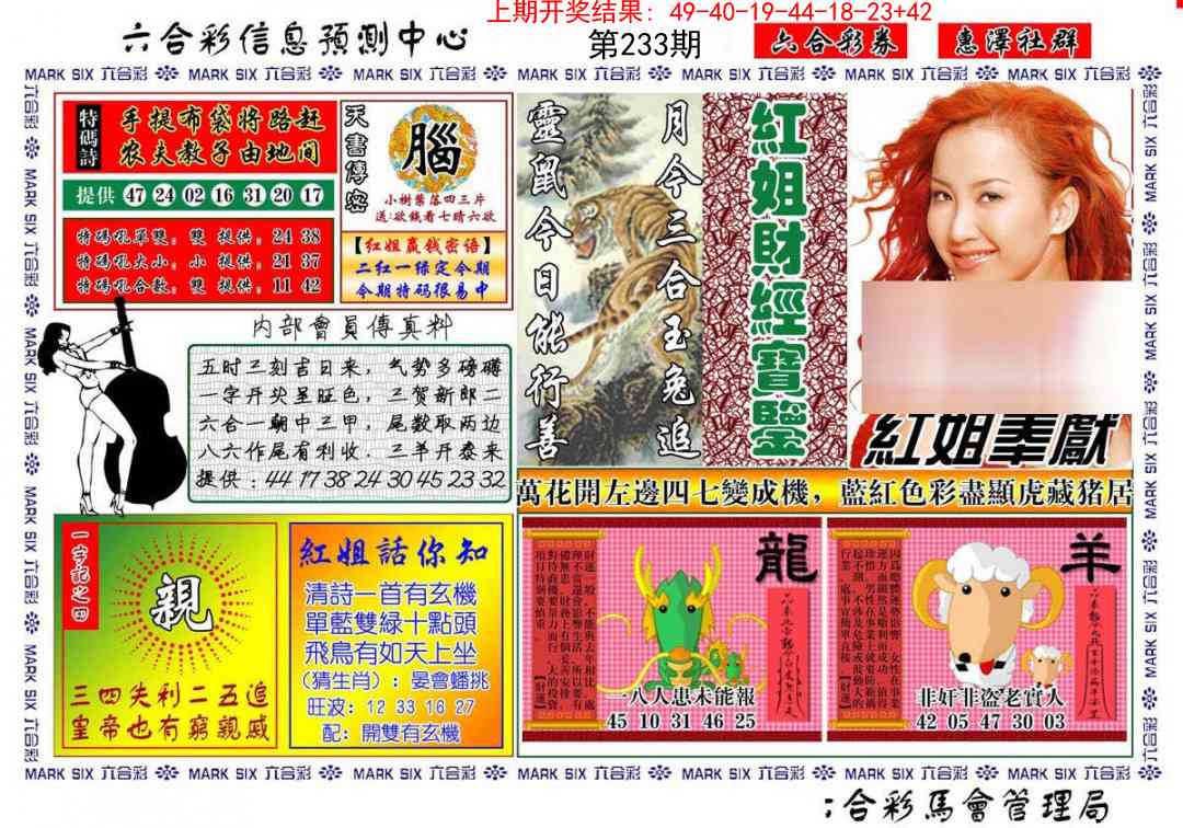 233期红姐财经宝鉴[图]