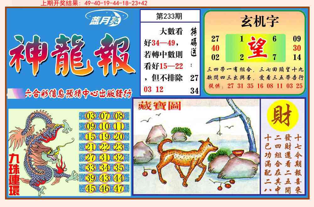 233期神龙报[图]