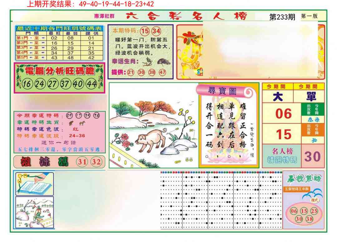 233期名人榜A[图]