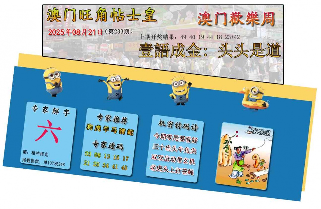 233期旺角贴士皇[图]