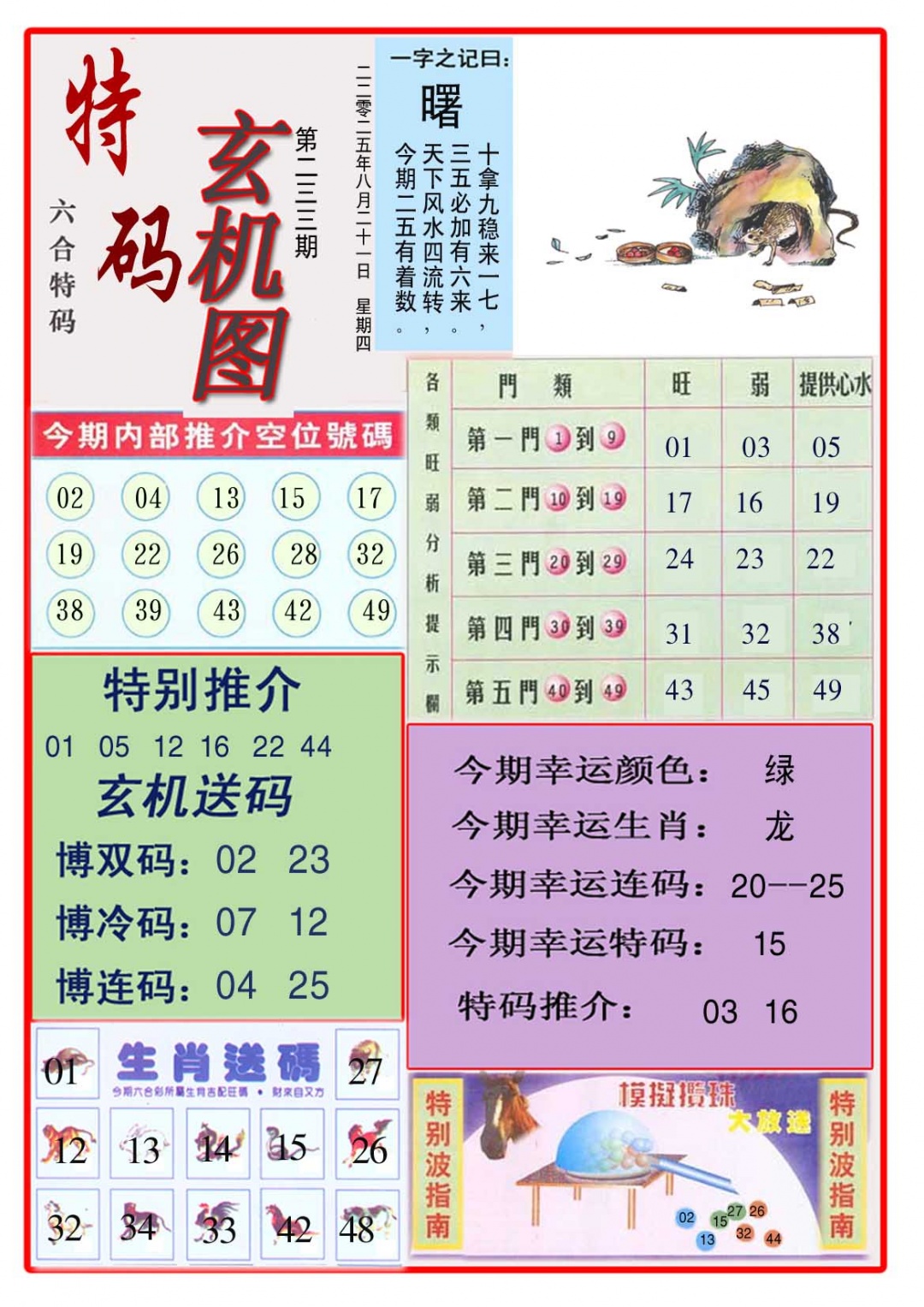 233期特码玄机图[图]