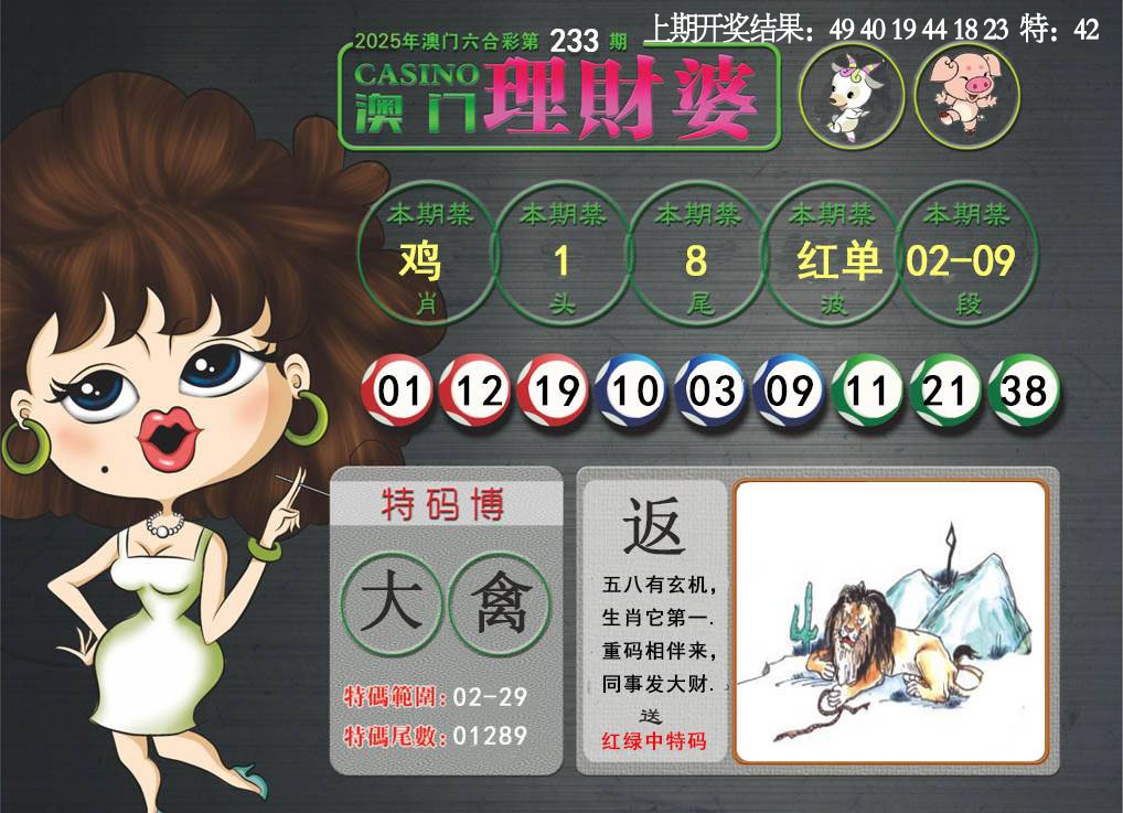 233期澳门理财婆[图]