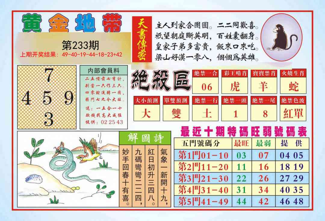 233期黄金地带[图]