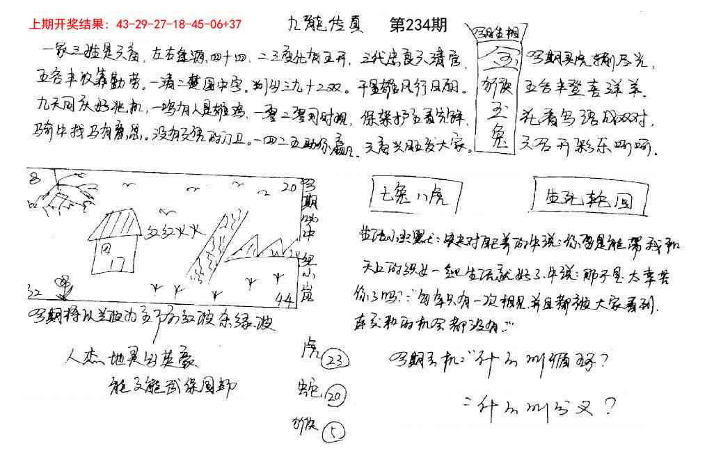 234期手写九龙内幕[图]