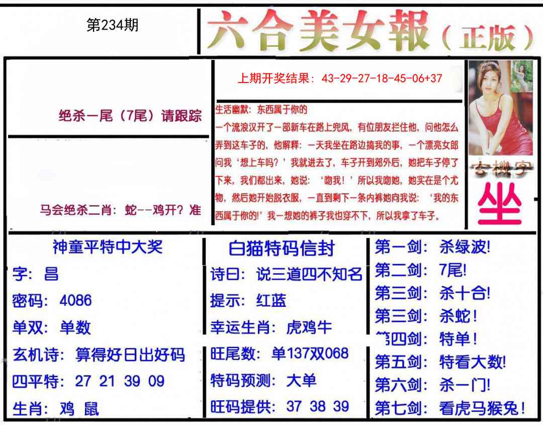 234期美女报[图]