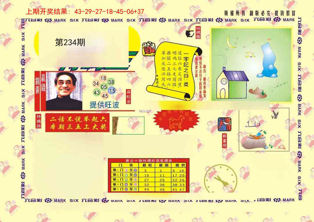 234期特码王[图]