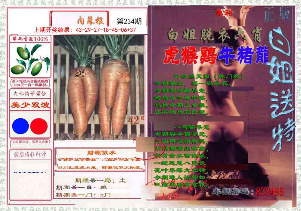 234期日月内幕报[图]