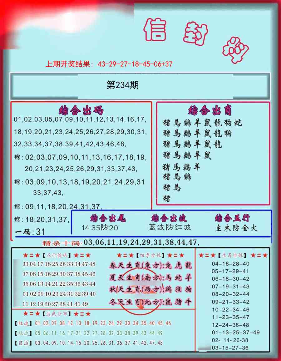 234期信封料[图]