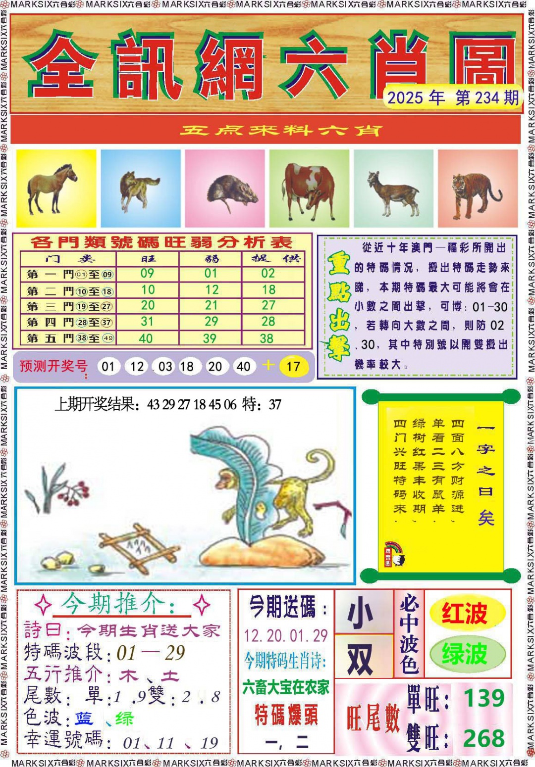 234期全讯网六肖图[图]