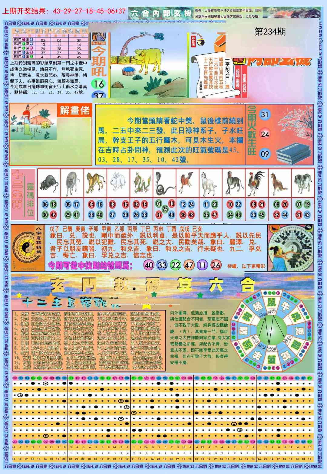 234期(新版)内部玄机A[图]