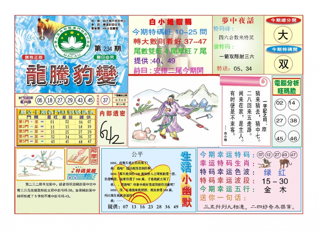 234期龙腾豹变[图]