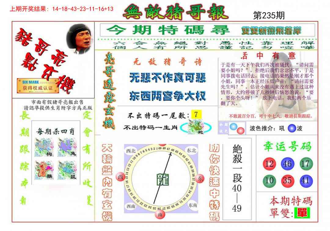 235期无敌猪哥[图]