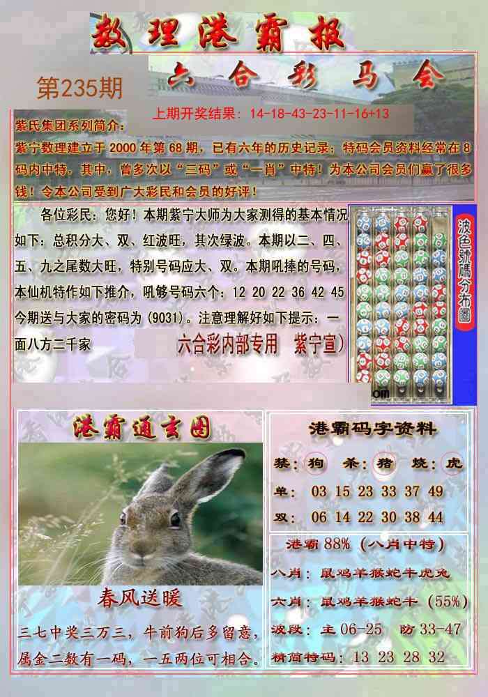235期港霸报[图]