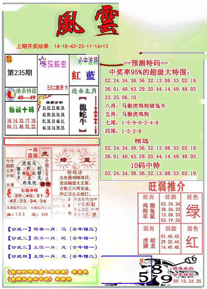 235期风云榜[图]