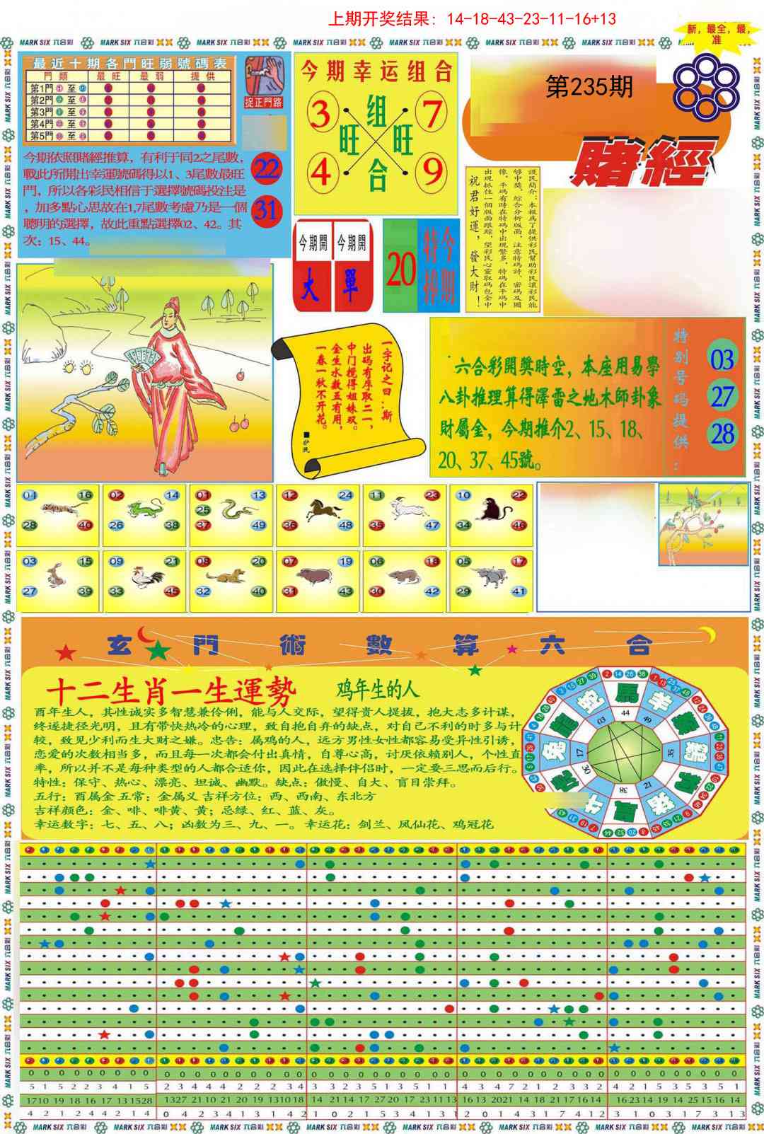 235期九龍赌经A(推荐)[图]