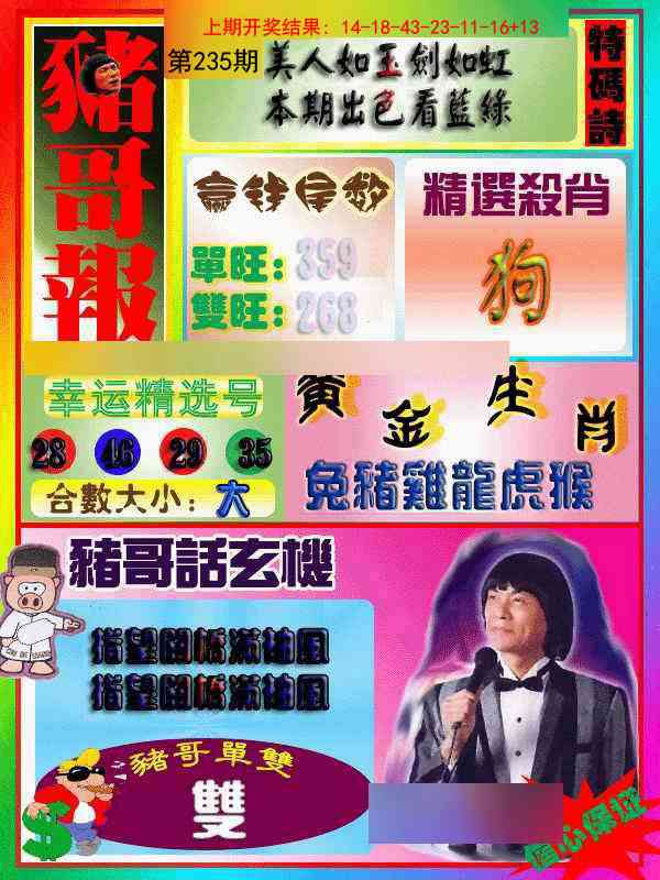 235期猪哥报[图]