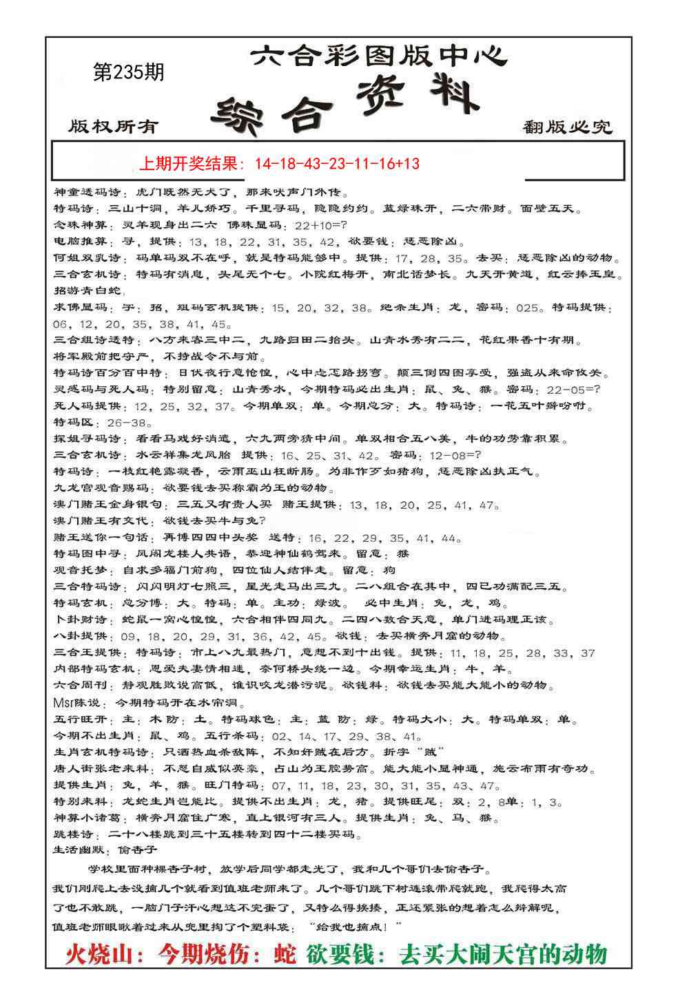 235期内部综合资料[图]