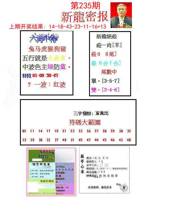 235期新龙密报[图]