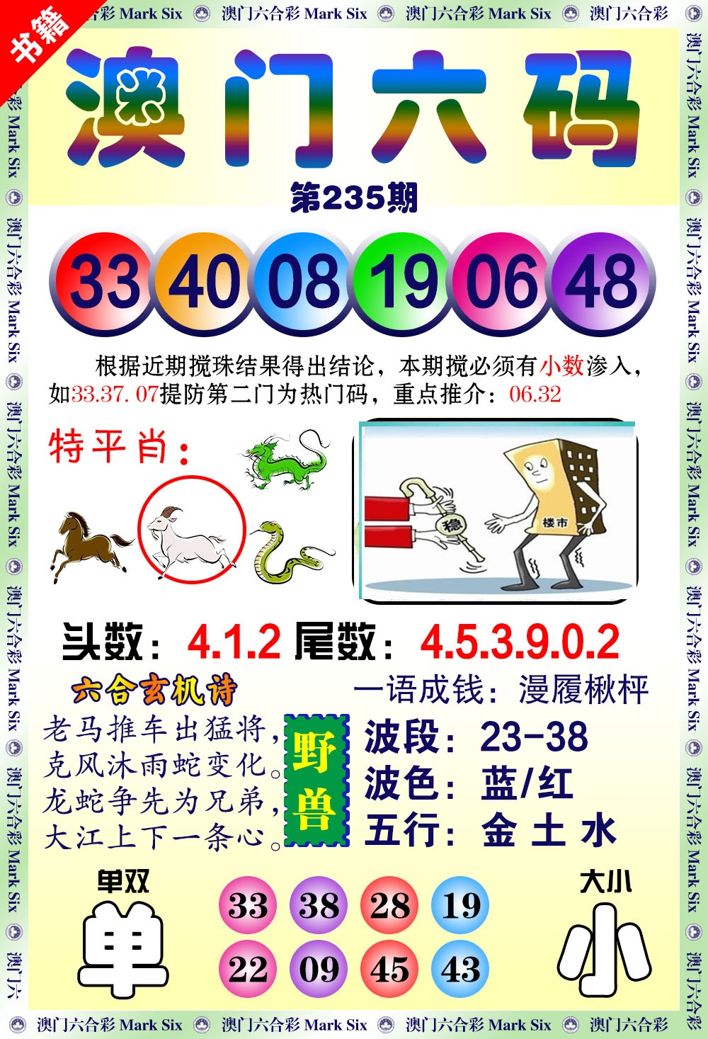 235期澳门望子成龙[图]