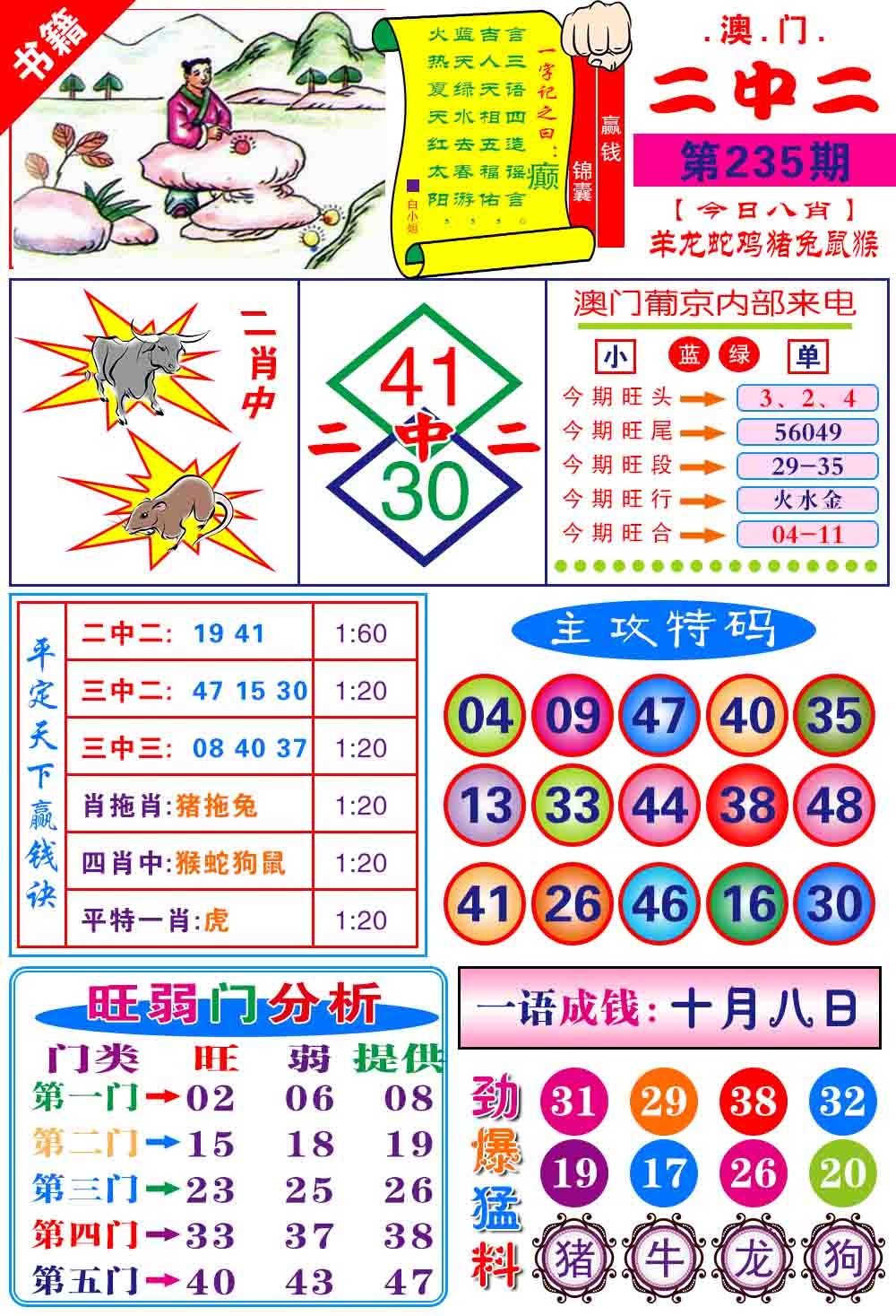 235期澳门平天下[图]