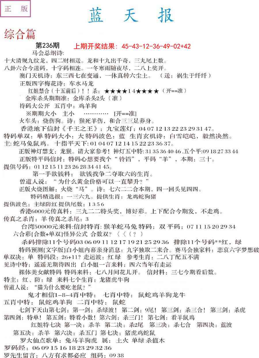 236期蓝天报A[图]